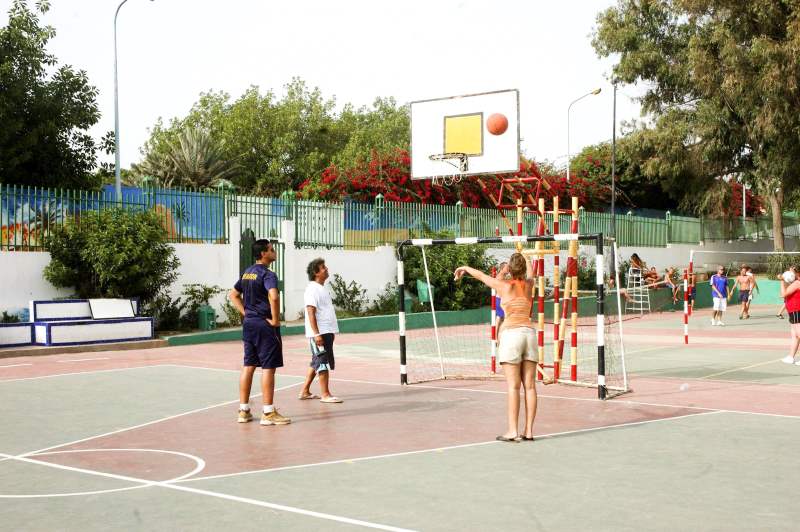 Баскетбольная площадка