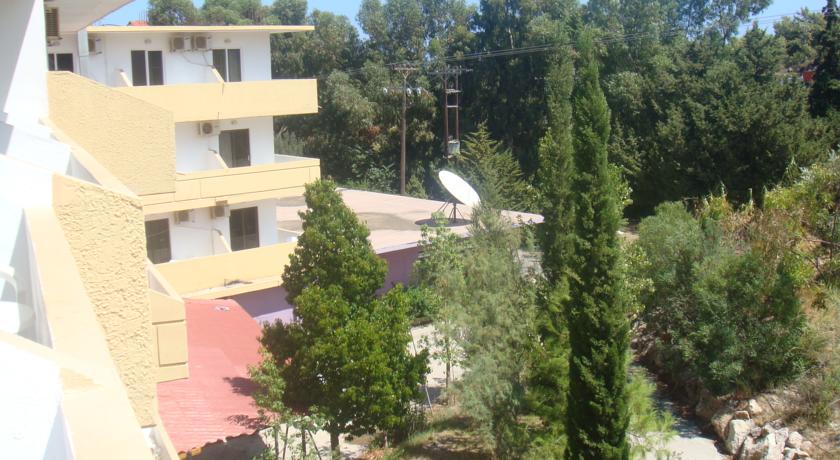 Вид с балкона номера