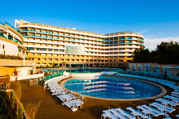 Бассейн отеля Water Planet Deluxe Hotel & Aquapark, Окурджалар, Аланья, Турция