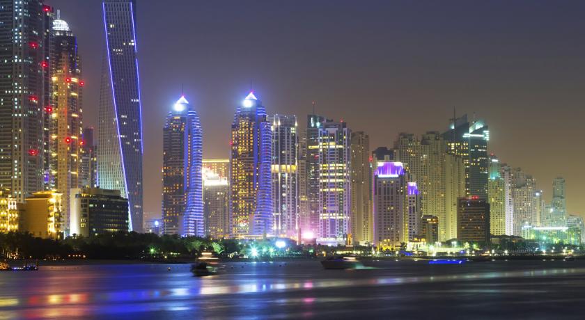 Вечерний Дубай