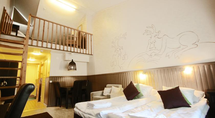 Номера в отеле Hullu Poro, Леви, Финляндия