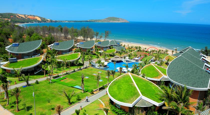 Отель Sandunes Beach Resort & Spa, вид сверху, Муйне, Фантхьет, Вьетнам