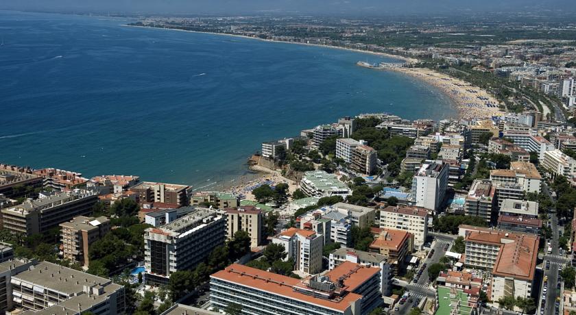 Салоу, вид сверху