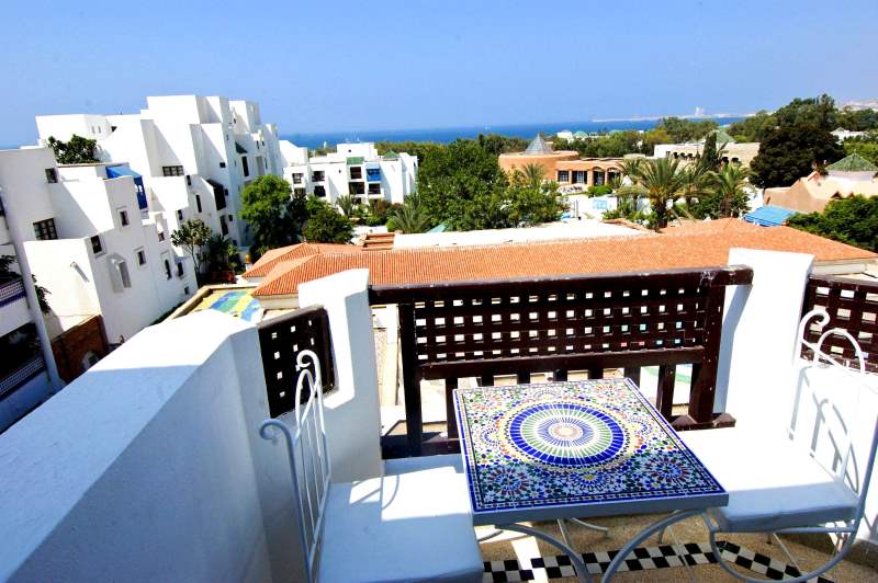 Вид с балкона номера