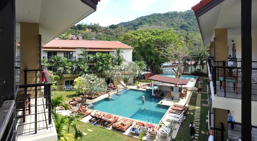 Вид с балкона номера