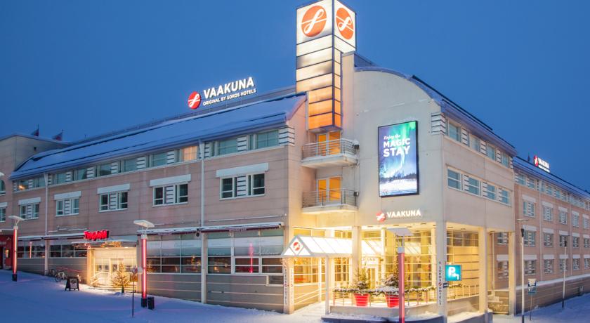 Отель зимой