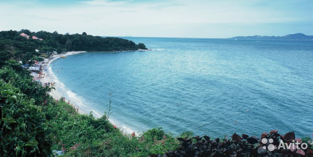Побережье и пляж, вид сверху