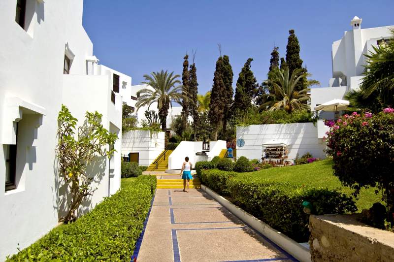 Территория отеля