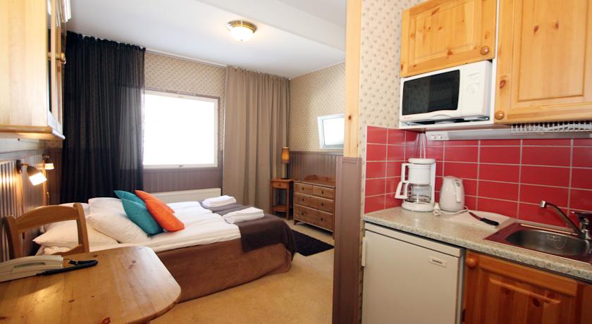 Номера в отеле Hullu Poro, Леви, Финляндия