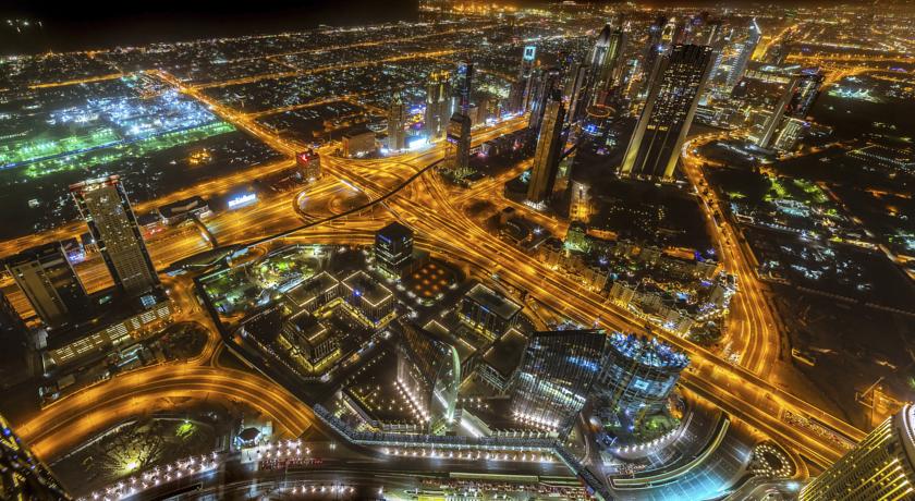 Дубай с высоты полёта