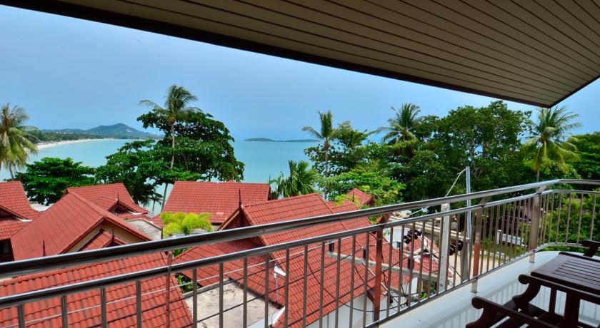 Вид с балкона номера