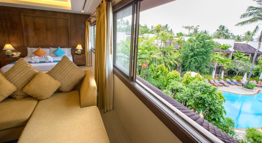 Вид из окна номера