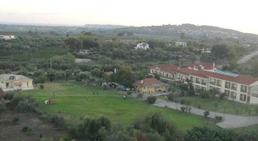 Вид на территорию отеля