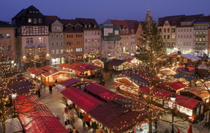 Германия. Рождественский базар Штрицельмаркт