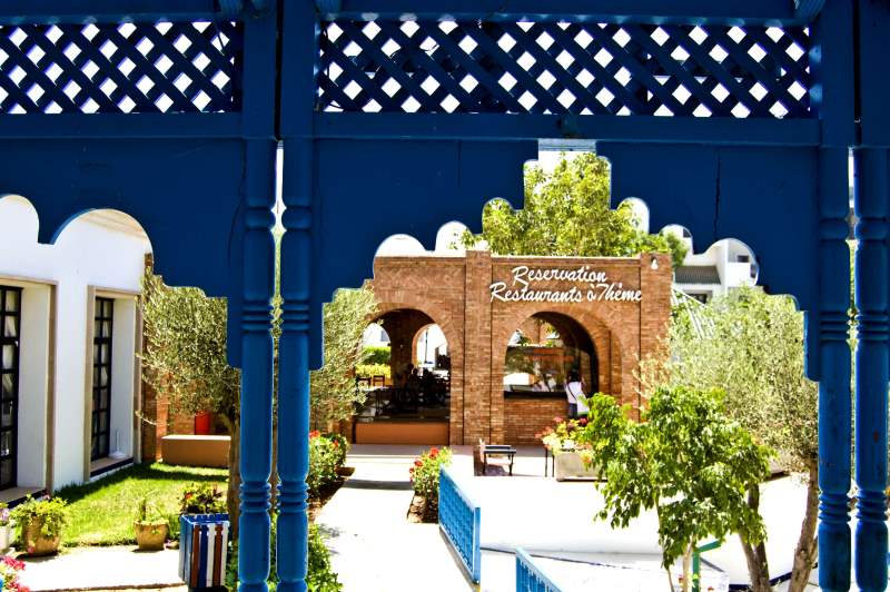 Территория отеля