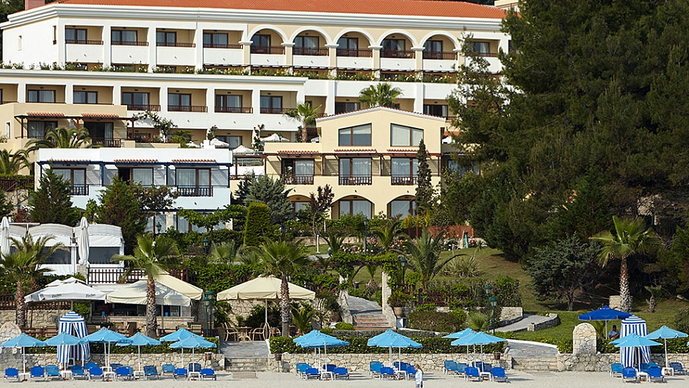 Оборудованный пляж