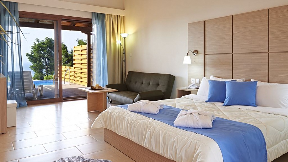 Номера в отеле Alia Palace Hotel, Халкидики-Кассандра, Греция