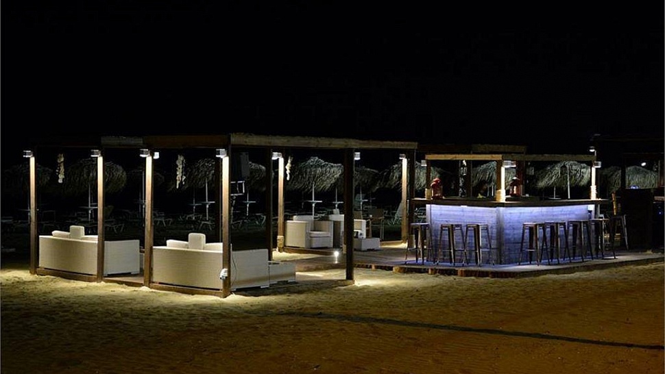 Лаунж в саду