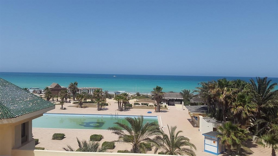 Вид на пляж