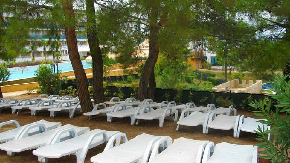 Территория отеля Water Planet Deluxe Hotel & Aquapark, Окурджалар, Аланья, Турция
