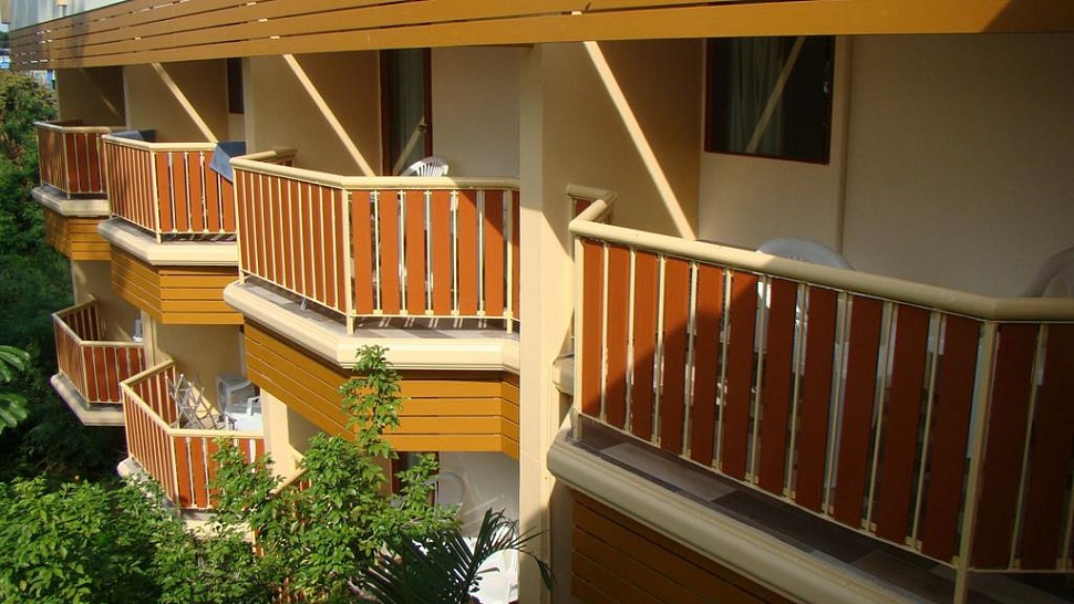 Балконы номеров